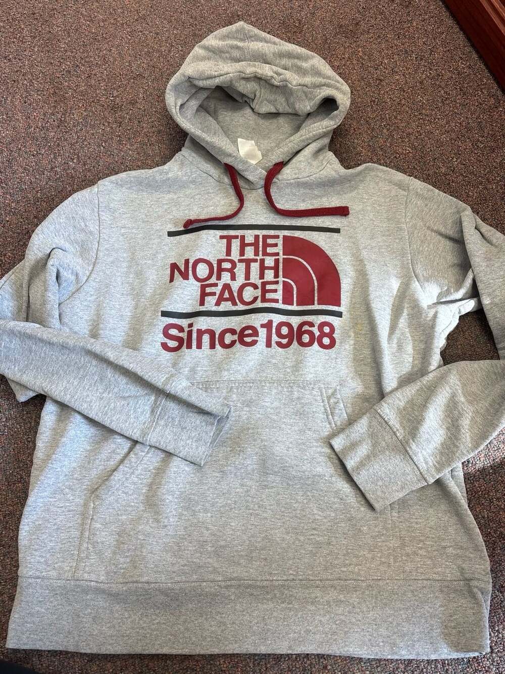 The North Face Since 1968 Hoodie Size M Gray